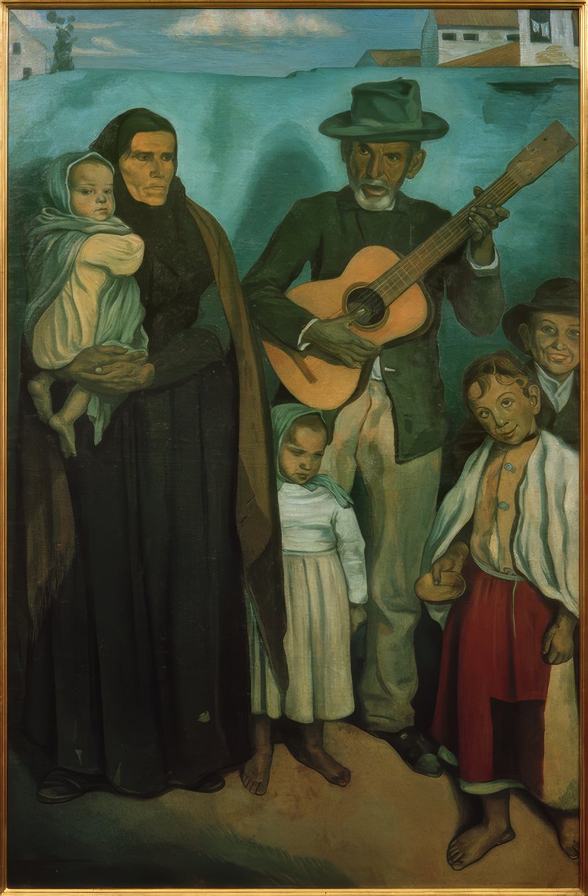 Spanyol koldusok alkotó: Emile Bernard