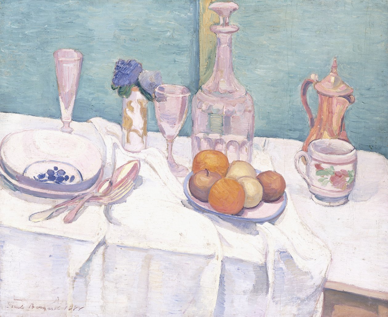 Csendélet, 1888 alkotó: Emile Bernard