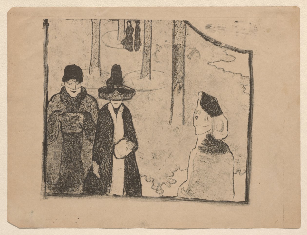 A séta alkotó: Emile Bernard