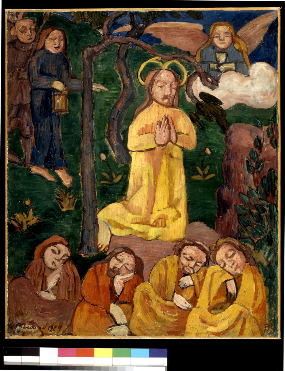Sárga Krisztus (olaj, vászon) alkotó: Emile Bernard