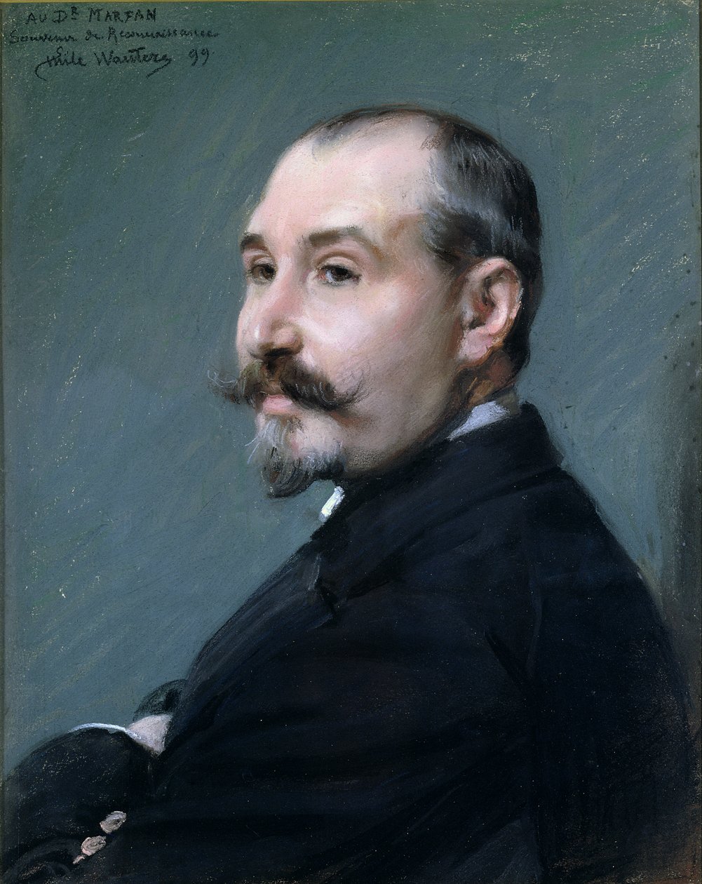 Bernard-Jean Antoine Marfan (1858-1942) 1899 alkotó: Emile Charles Wauters
