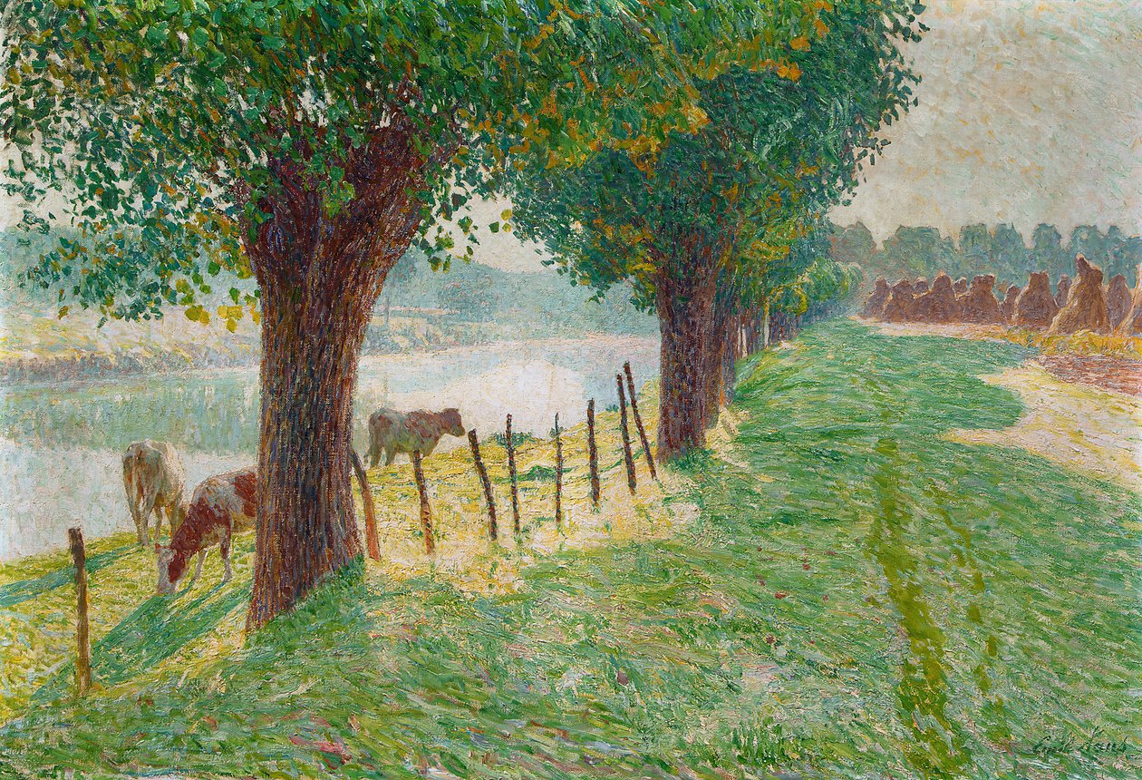 1909 augusztus vége alkotó: Emile Claus