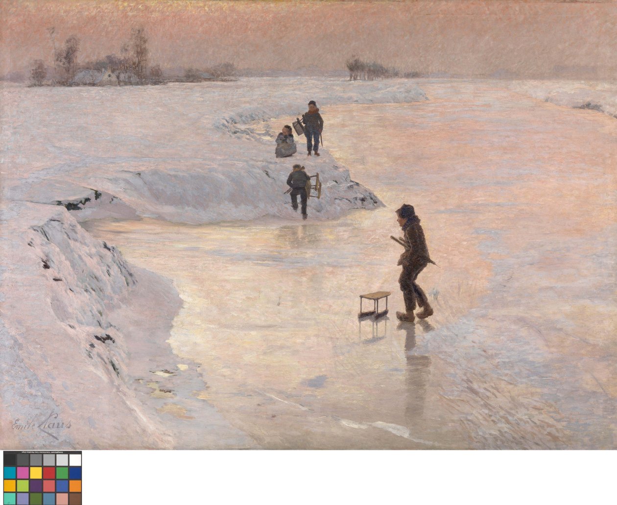 Olasz: The Skaters alkotó: Emile Claus