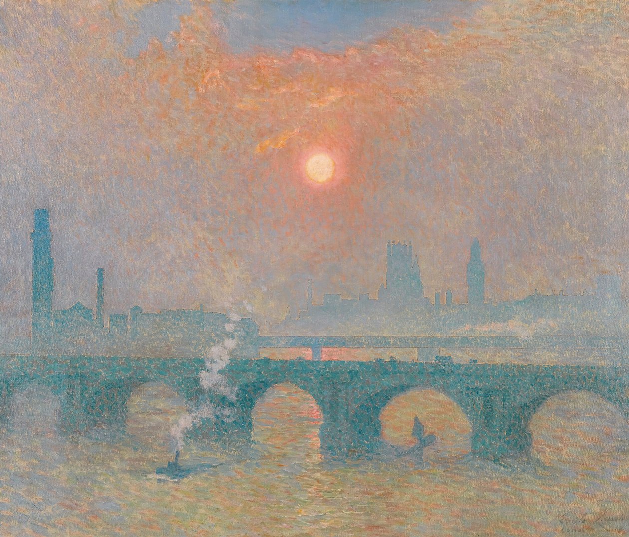 Waterloo híd alkotó: Emile Claus