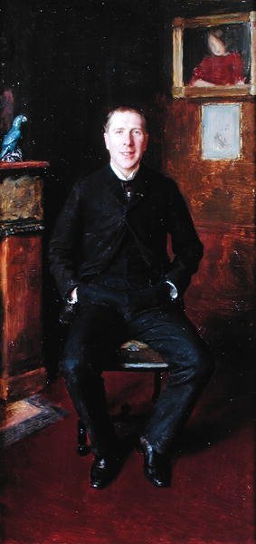 Ernest Coquelin (1848-1909) portréja 1889 alkotó: Emile Friant