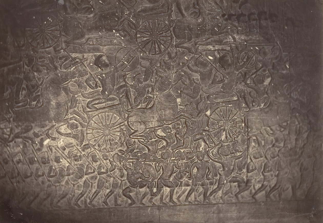 Dombormű a Pagoda Nagygalériájából, 1866. alkotó: Emile Gsell