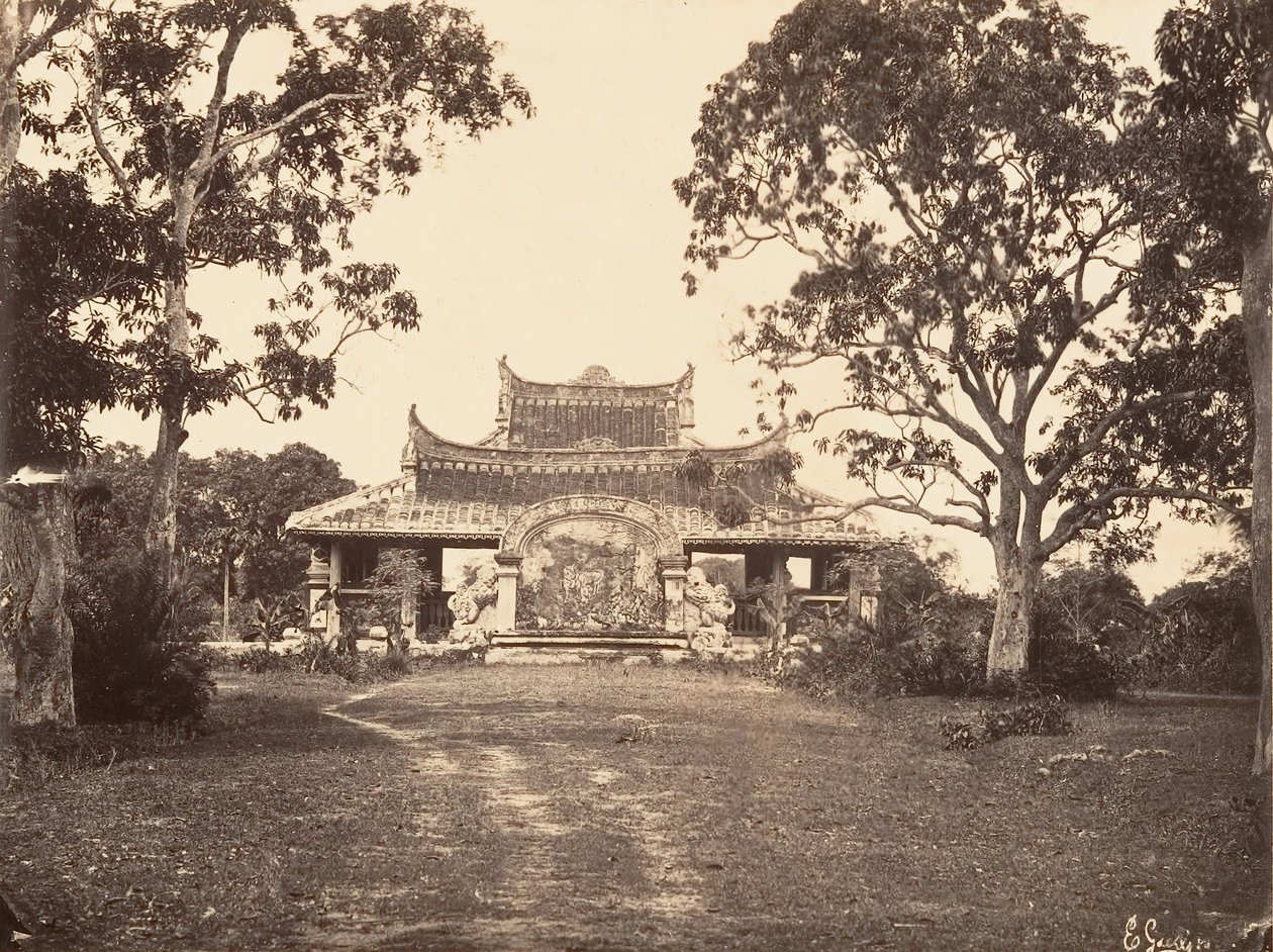 Adran püspökének sírja, 1866. alkotó: Emile Gsell