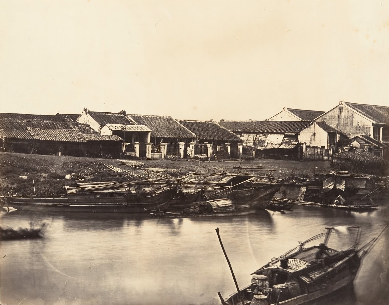 Kínai város Cholen képe, 1866. 4. sz. alkotó: Emile Gsell