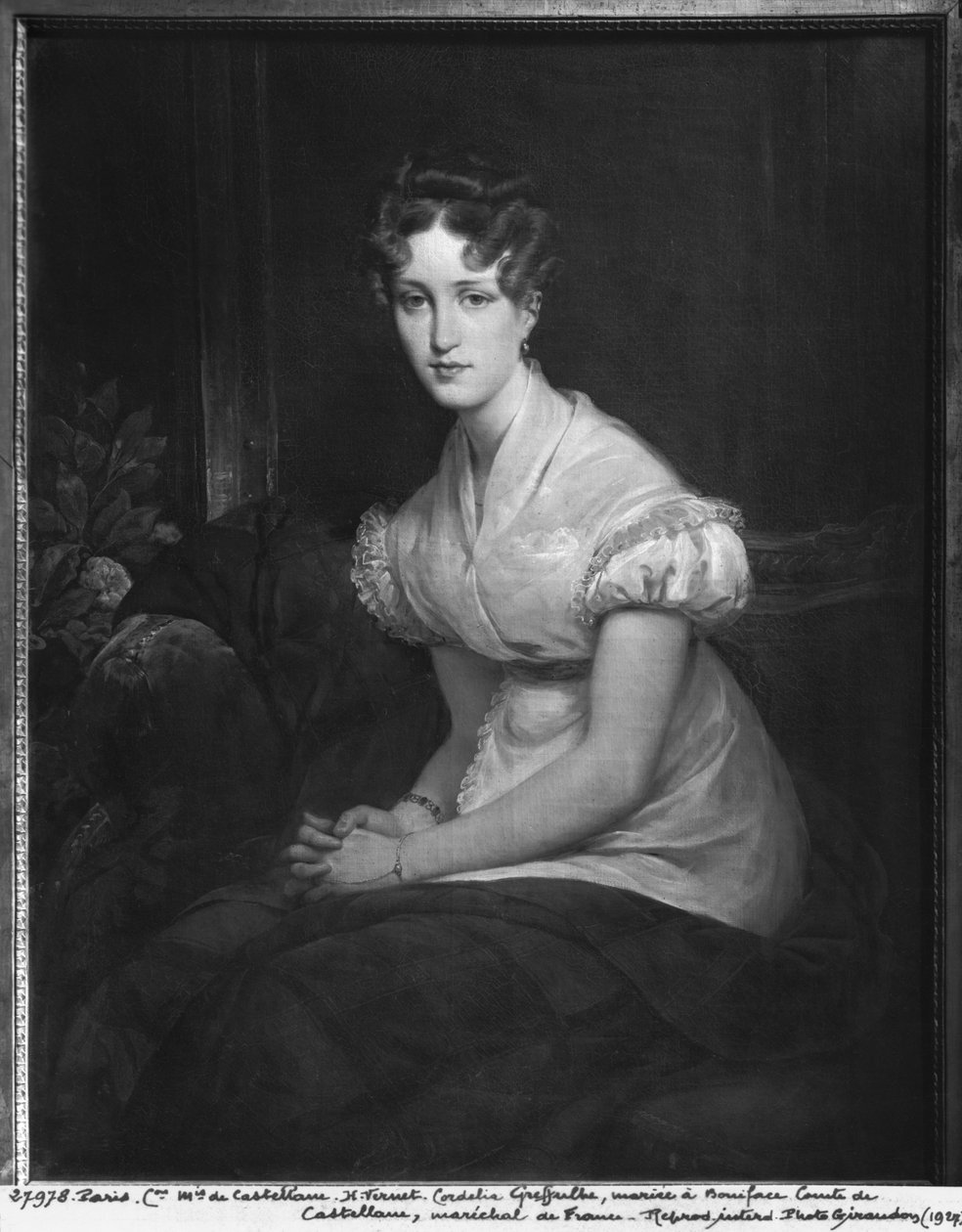 Cordelia Greffulhe alkotó: Emile Jean Horace Vernet