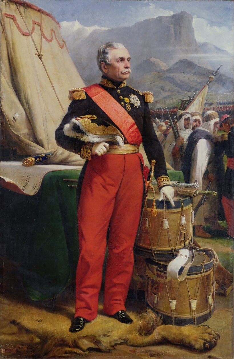 Jacques-Louis-Cesar-Alexandre de Randon gróf (1795-1871) Franciaország marsallja, 1857 alkotó: Emile Jean Horace Vernet
