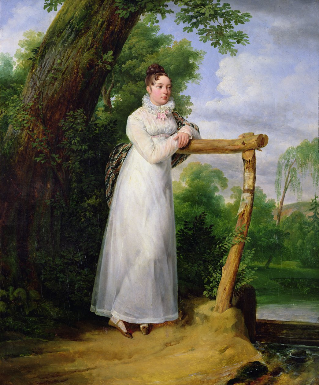 Madame Philippe Lenoir (1792-1874) 1814 alkotó: Emile Jean Horace Vernet