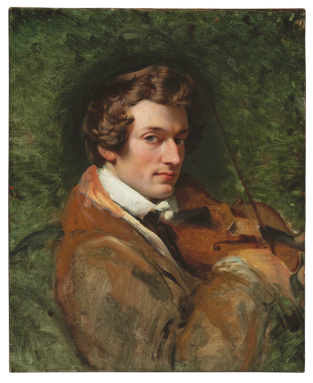 Charles Auguste de Beriot portréja alkotó: Emile Jean Horace Vernet