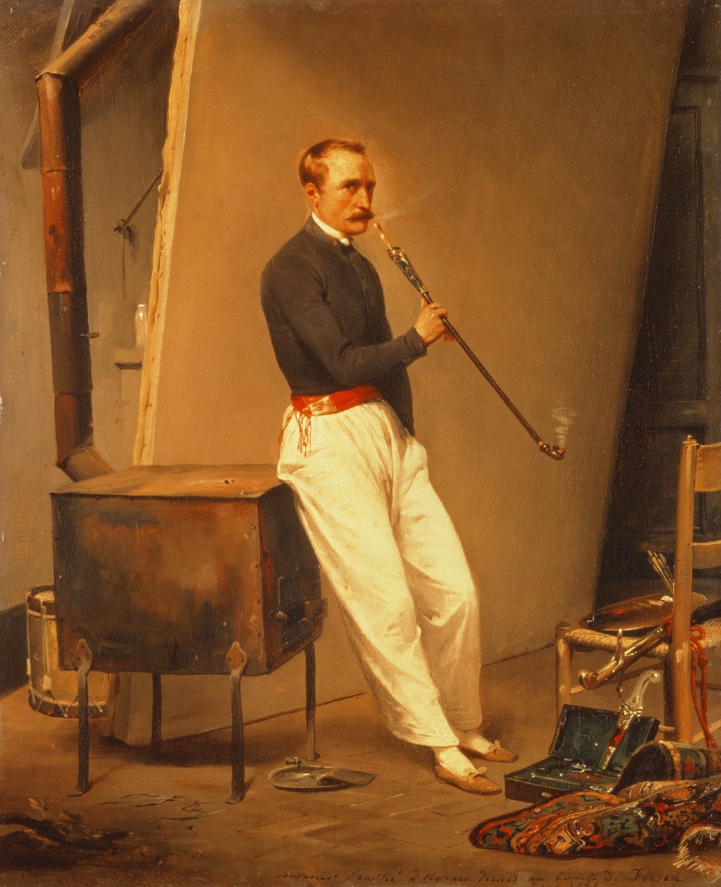 Önarckép, 1835 alkotó: Emile Jean Horace Vernet