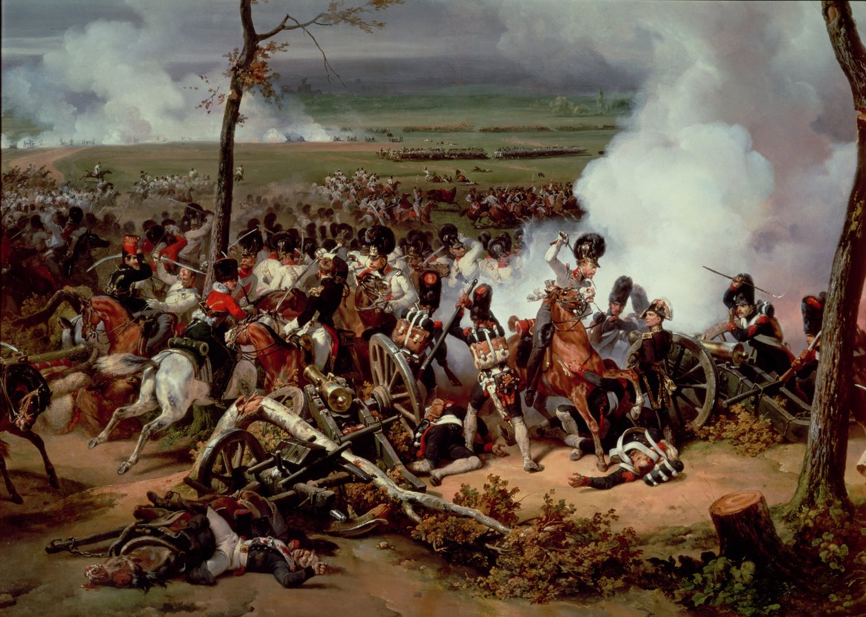 A hanaui csata, 1813, 1824 (részlet) alkotó: Emile Jean Horace Vernet