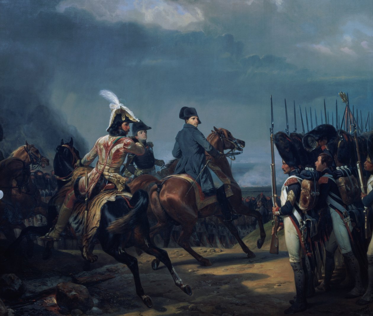 Az iénai csata, 1806. október 14. (részletesen lásd 70309) alkotó: Emile Jean Horace Vernet