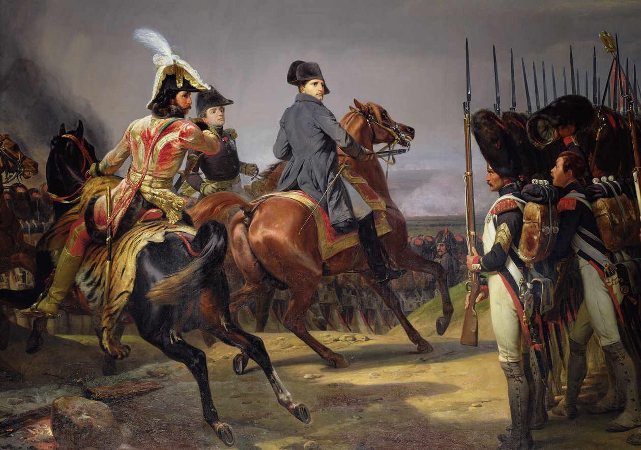 Az ienai csata, 1806. október 14., 1836 (82346. részlet) alkotó: Emile Jean Horace Vernet