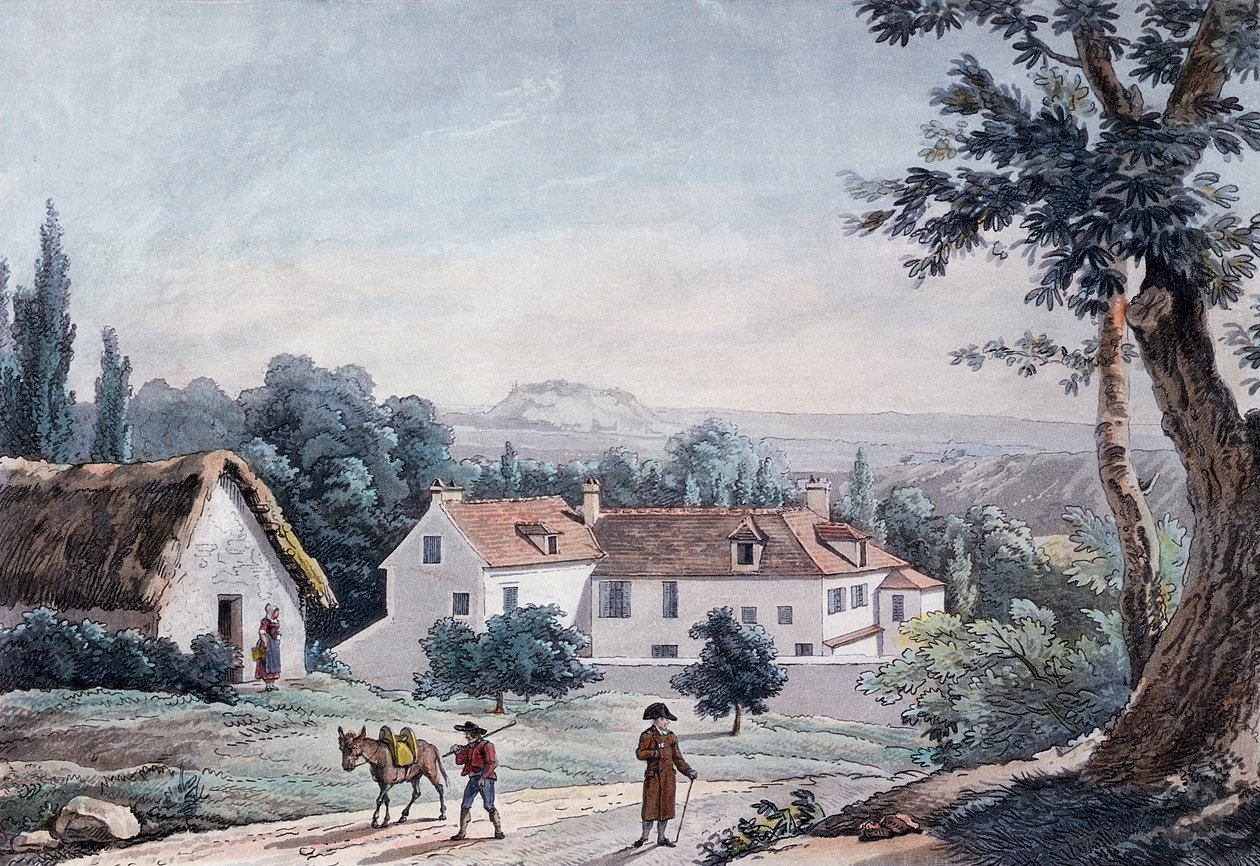 "Az Ermitázs" Montmorency-ben alkotó: Emile Jean Horace Vernet