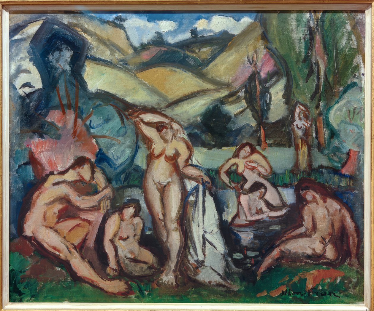 Fürdő nők alkotó: Emile Othon Friesz
