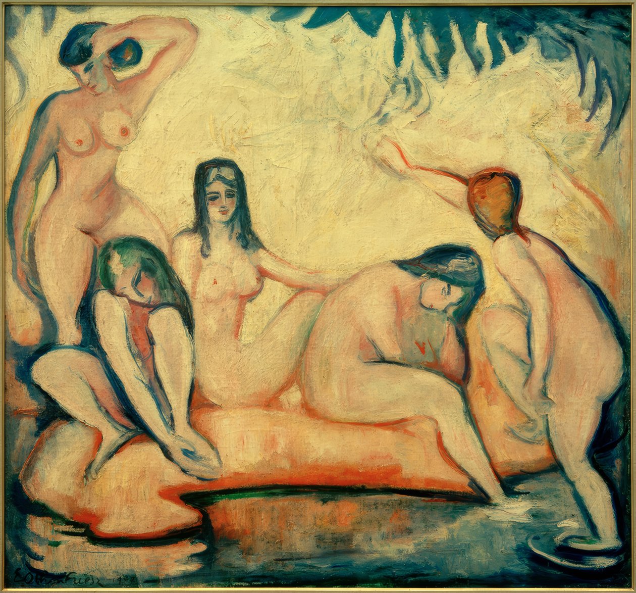 Úszók alkotó: Emile Othon Friesz