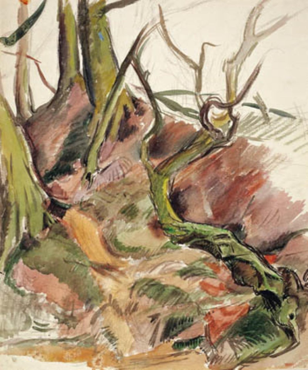 Fa tanulmány. alkotó: Emile Othon Friesz