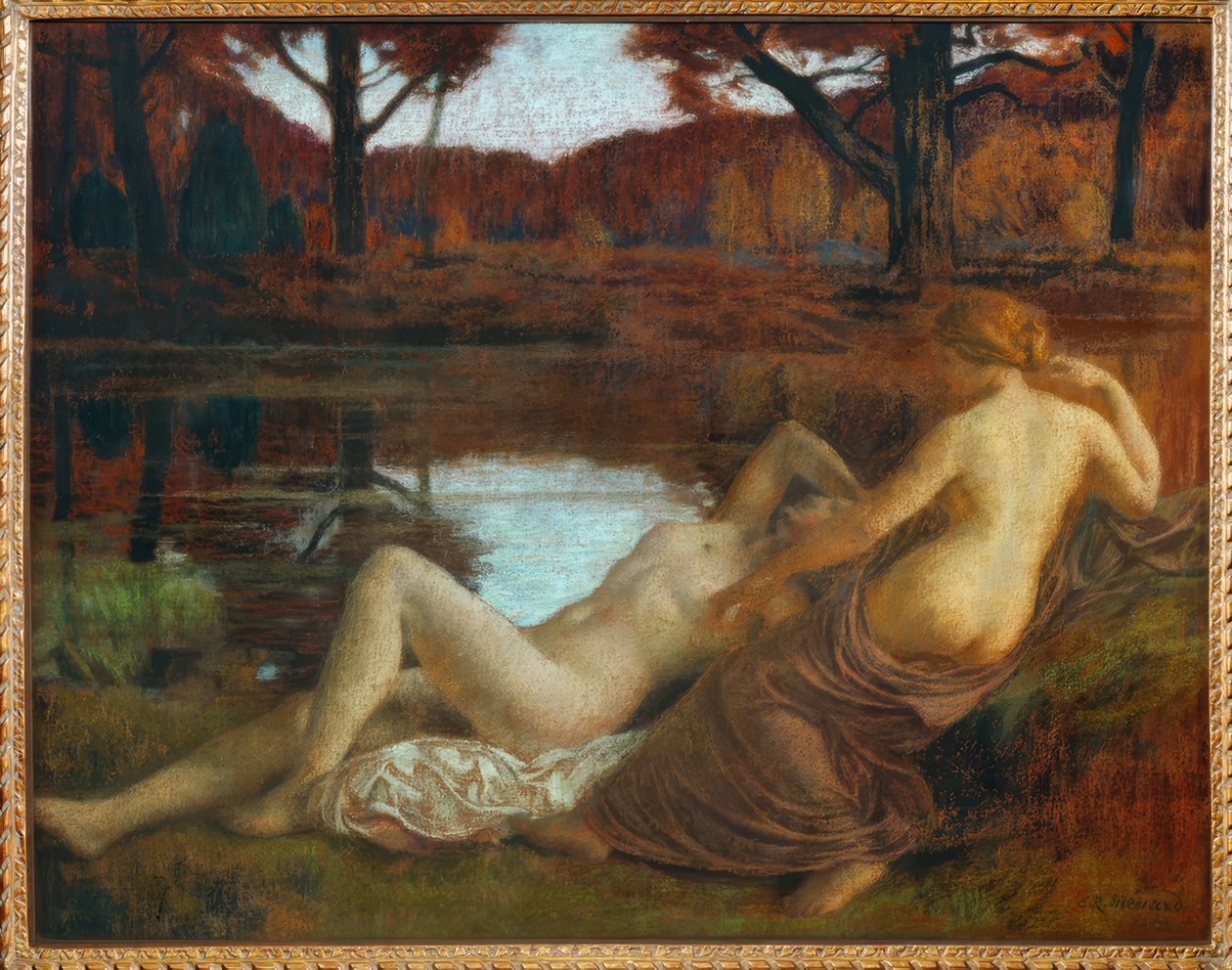Les Dryades alkotó: Marie Auguste Emile Rene Menard