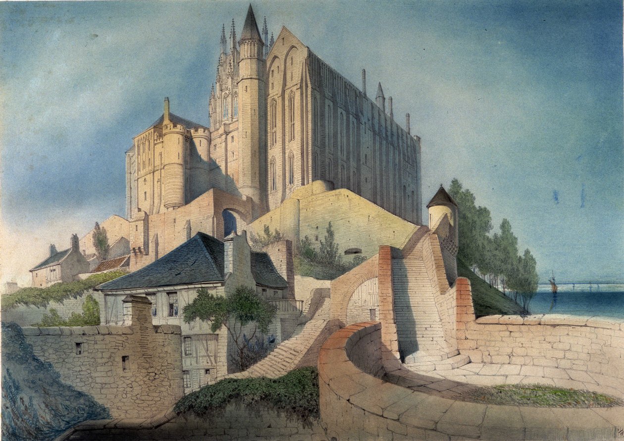 A Mont Saint Michel apátság – Emile Sagot, Musée d