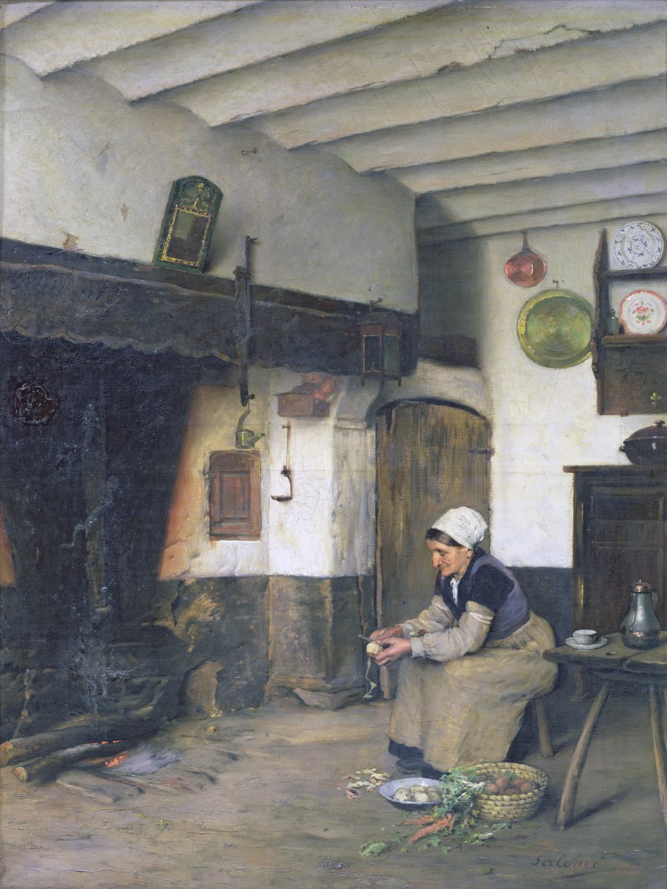 Teréz háza, 1881 alkotó: Emile Salome