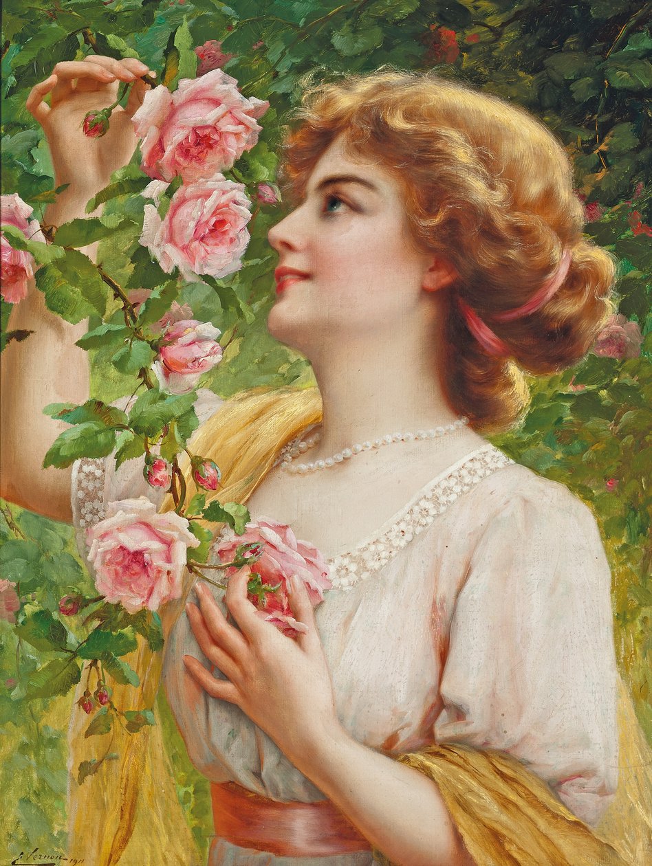 Illatos rózsák alkotó: Emile Vernon