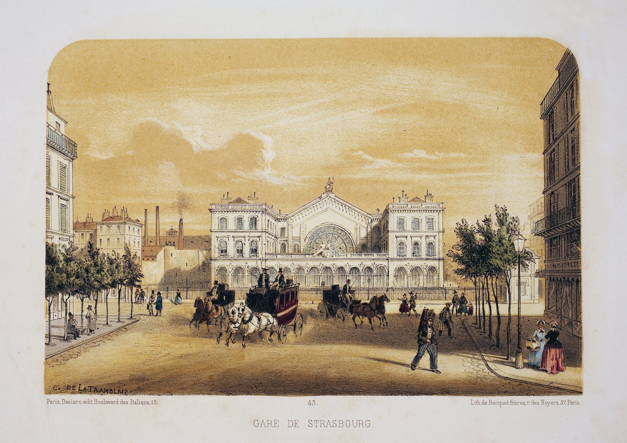 Strasbourg állomás (ma Gare de l