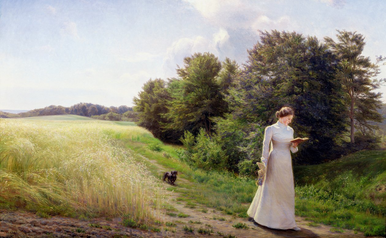 Fehér ruhás hölgy alkotó: Emilie Caroline Mundt
