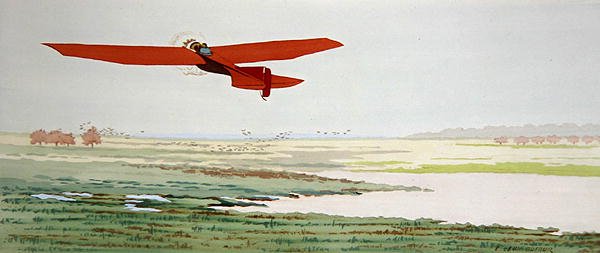 Könnyű repülőgép, kiadó: Mabileau, Párizs alkotó: Emilien Leon Jean Dufour