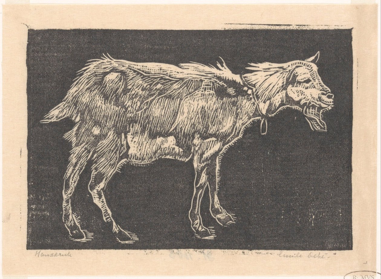 Kecske alkotó: Emilius Wilhelmus Dehé (signed by artist)