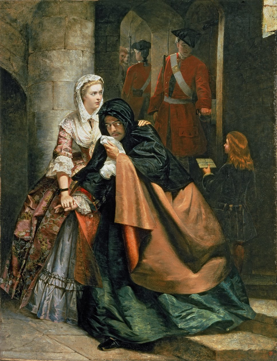 Lord Nithsdale, Menekülés a toronyból alkotó: Emily Mary Osborn