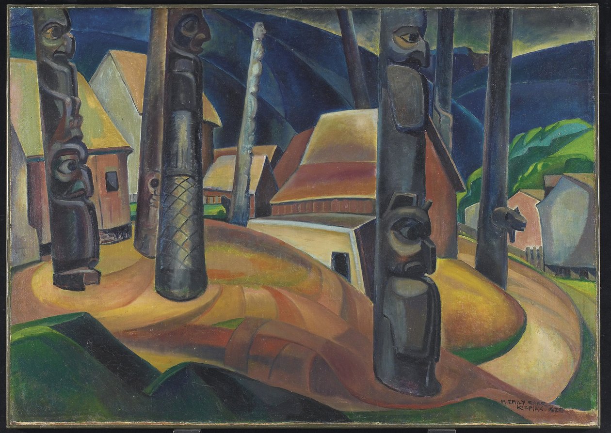 Kispiax falu alkotó: Emily Carr