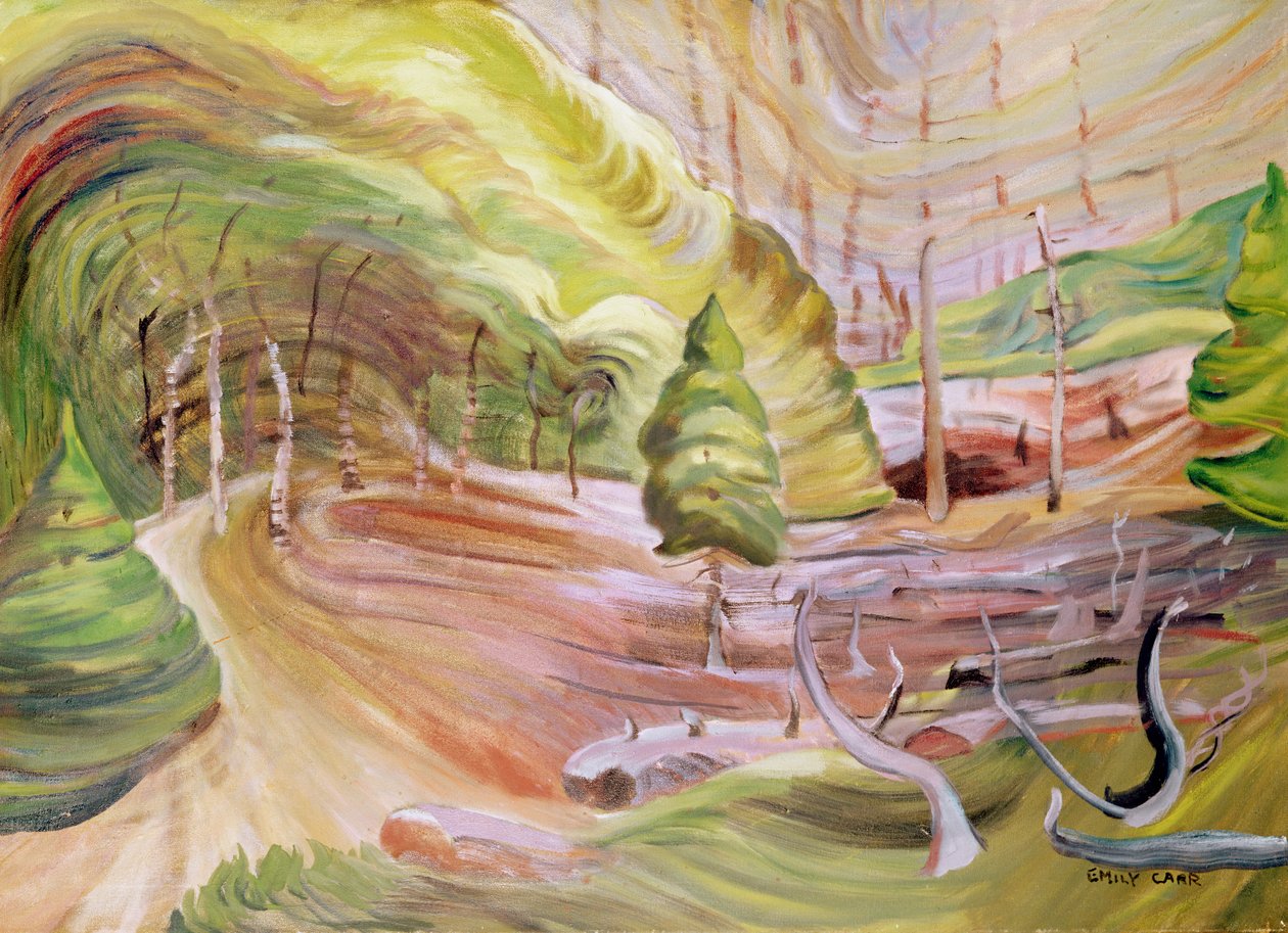 A tavasz hullámzása alkotó: Emily Carr