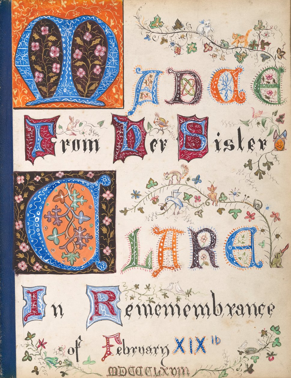 A Harvey-album, 1868. alkotó: Emily Clare Harvey