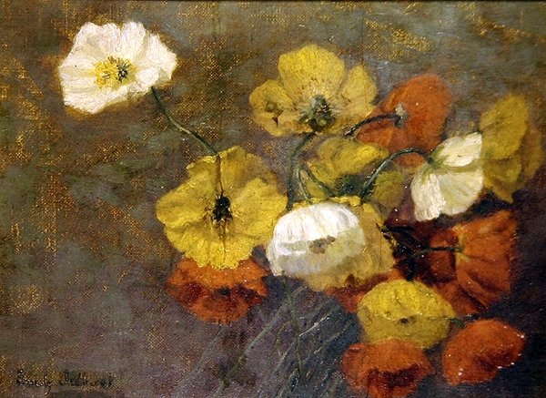 Pipacsok, 1886 körül (olaj, vászon) alkotó: Emily Ledbrook
