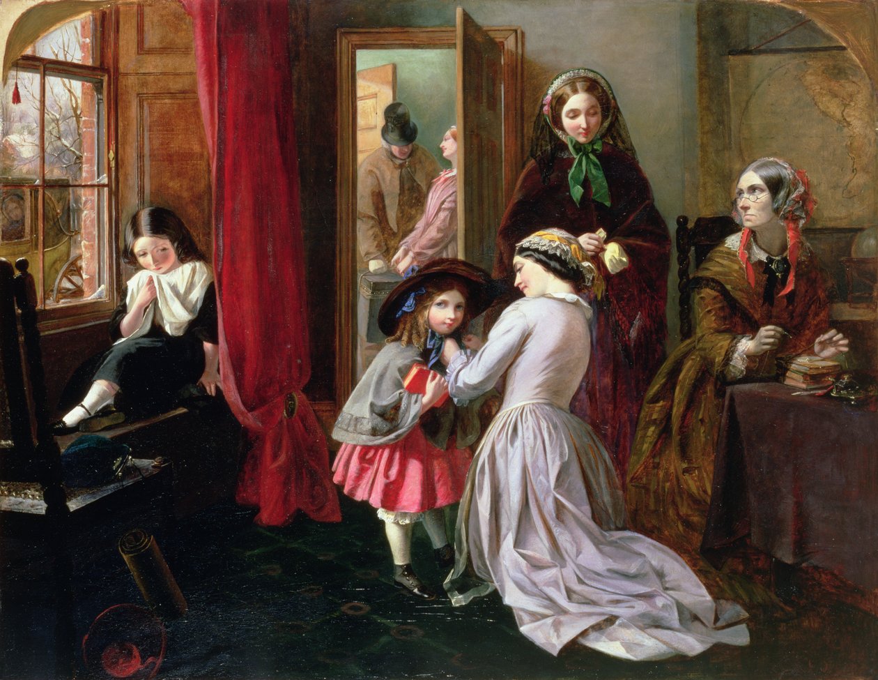Otthoni gondolatok, 1856 alkotó: Emily Mary Osborn
