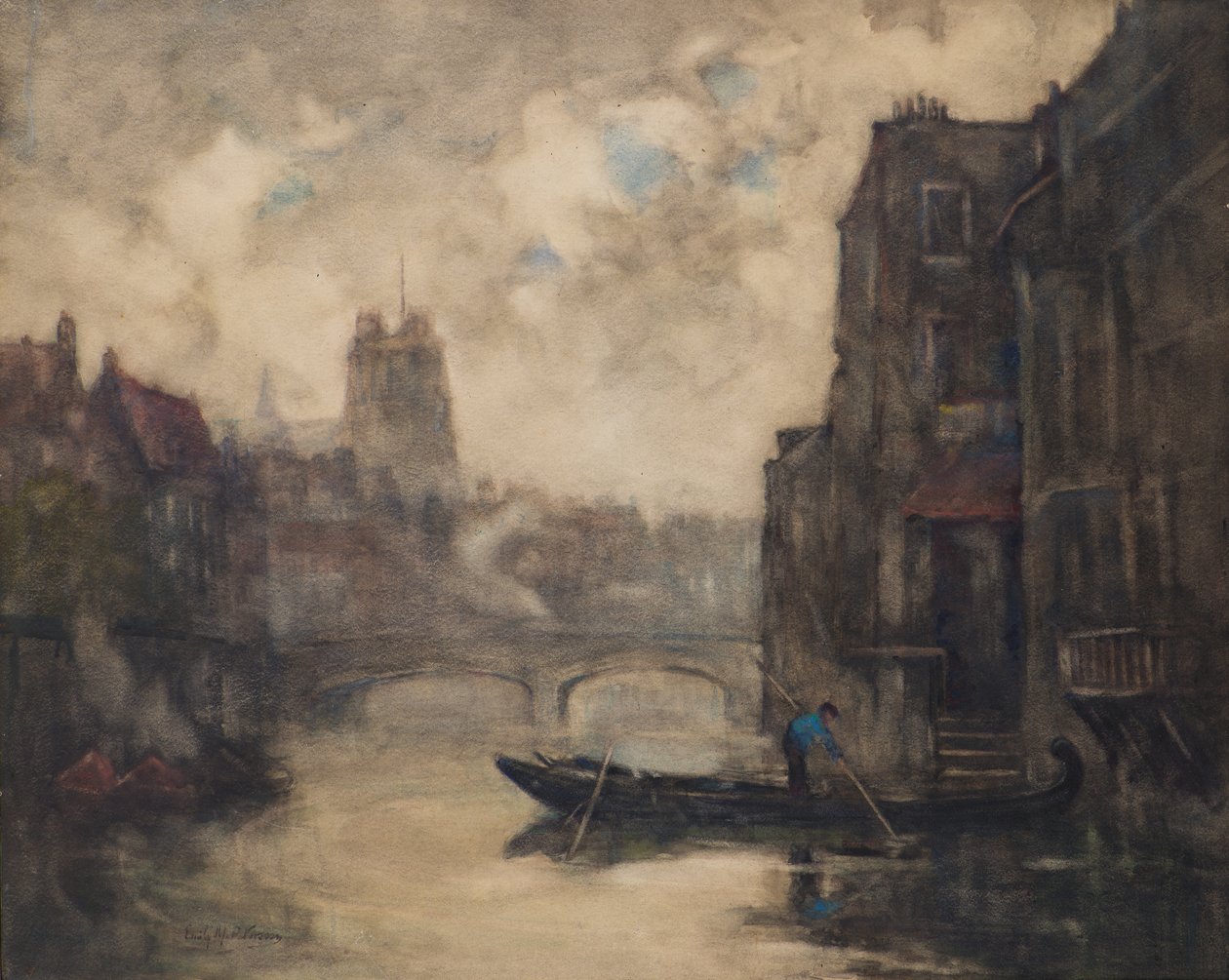 Dordrecht (akvarell) alkotó: Emily Murray Paterson