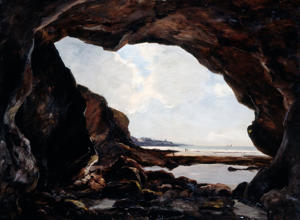 Risi barlang, Douarnenez, 1876 alkotó: Emmanuel Lansyer
