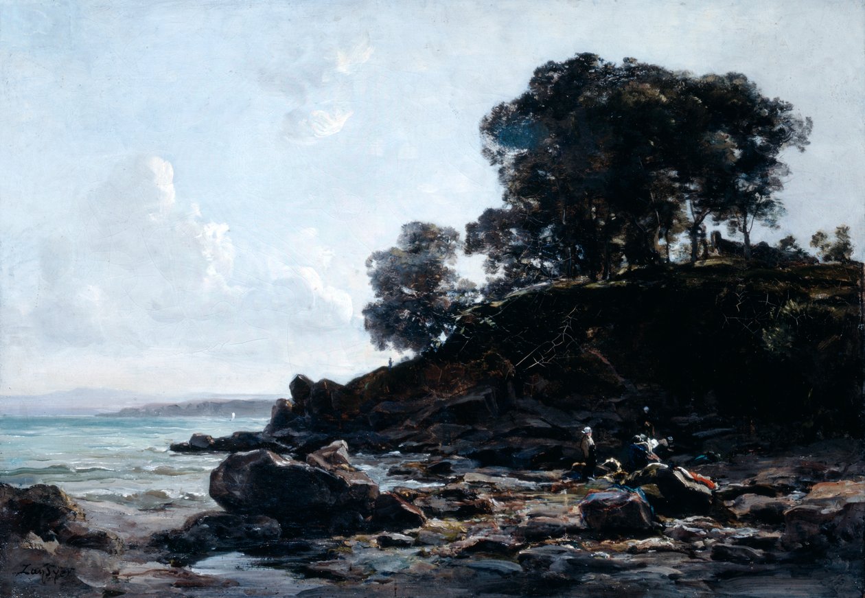 Mosoda apálykor, 1891. alkotó: Emmanuel Lansyer