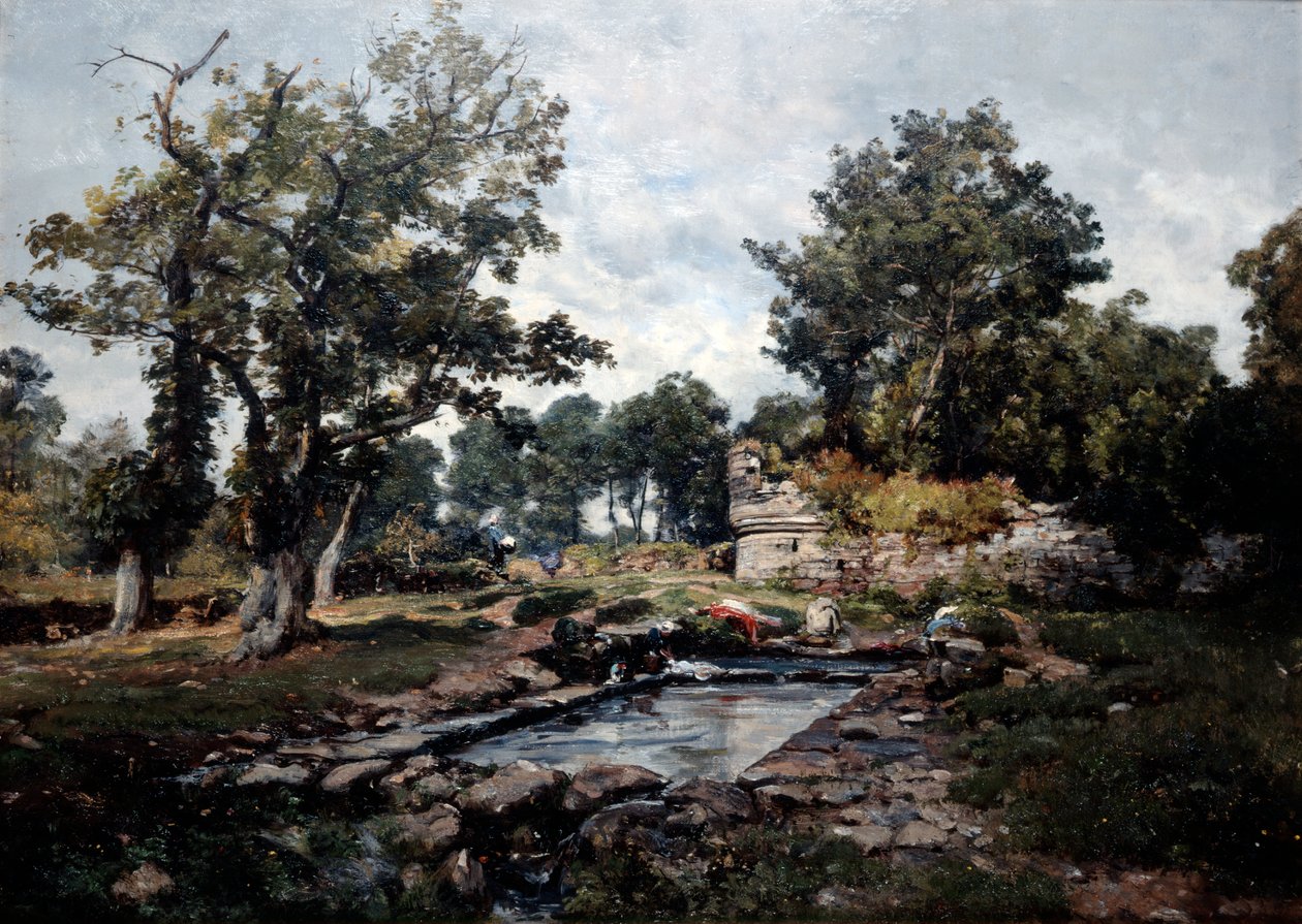 A Coatner mosodája reggel, 1883 alkotó: Emmanuel Lansyer