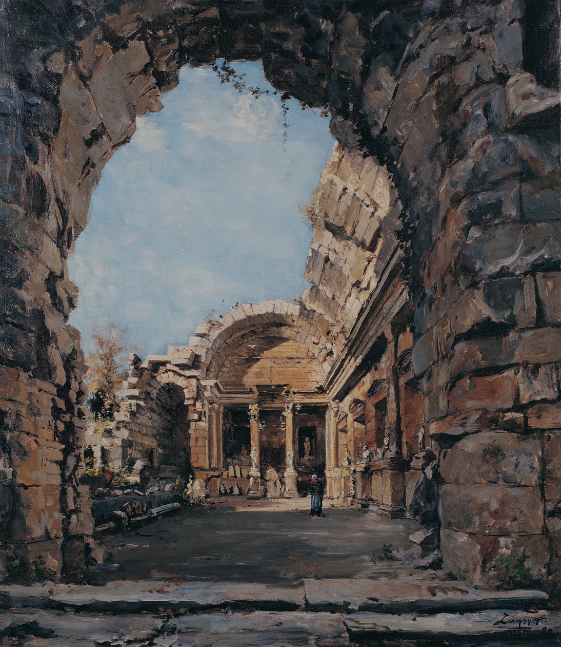 Diana temploma, Nîmes alkotó: Emmanuel Lansyer