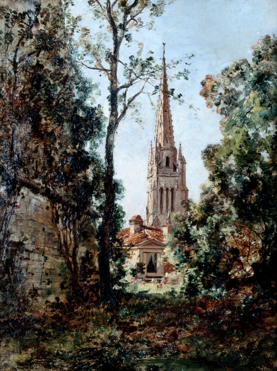 Kilátás a Barou Parkból reggel, 1889. alkotó: Emmanuel Lansyer