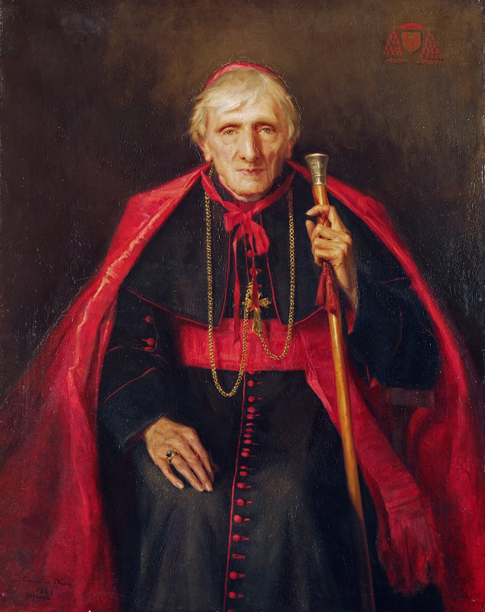 John Henry Newman (1801-1890) portréja 1889 alkotó: Emmeline Deane