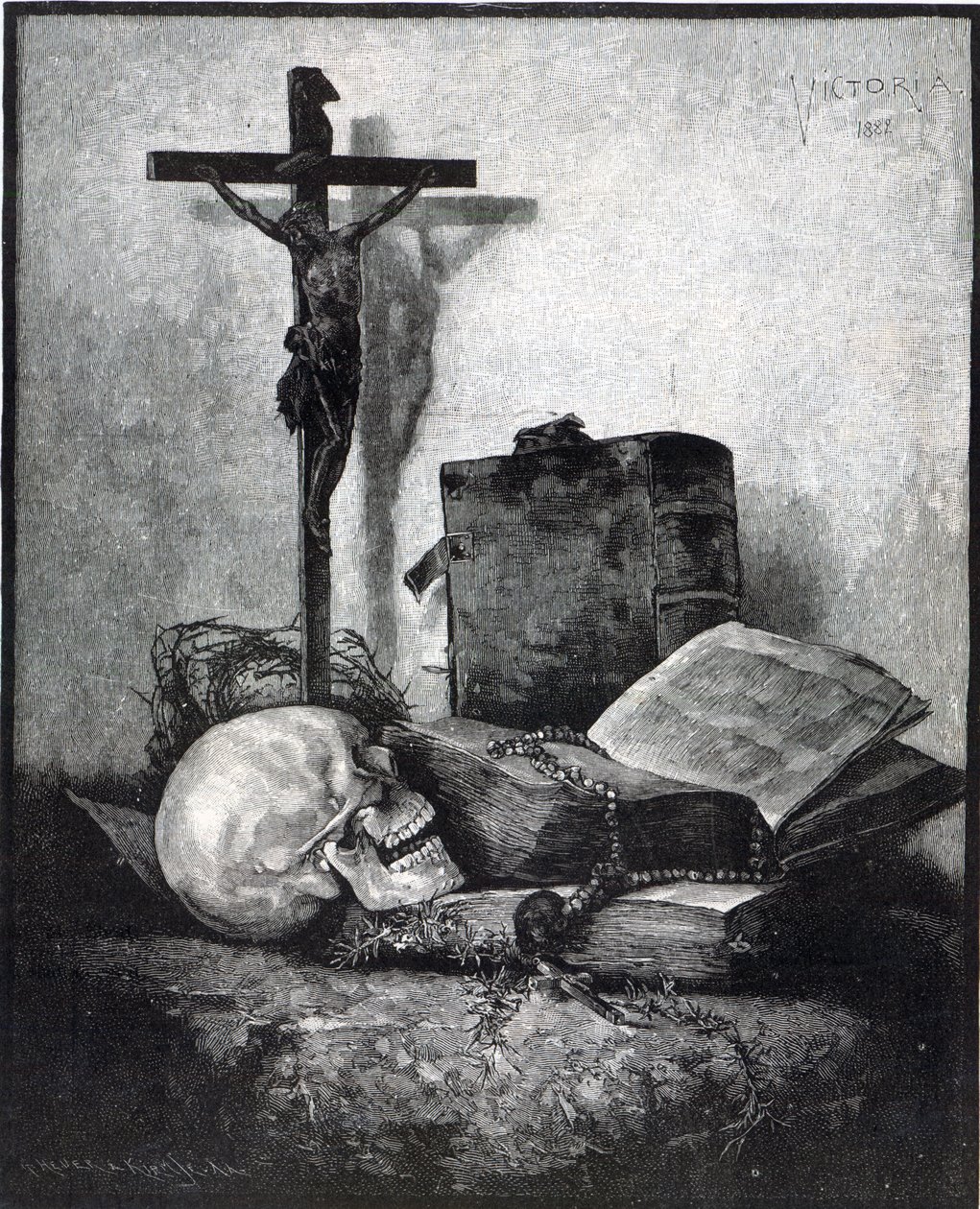 "A világ dicsősége", 1893 alkotó: Empress Frederick of Germany