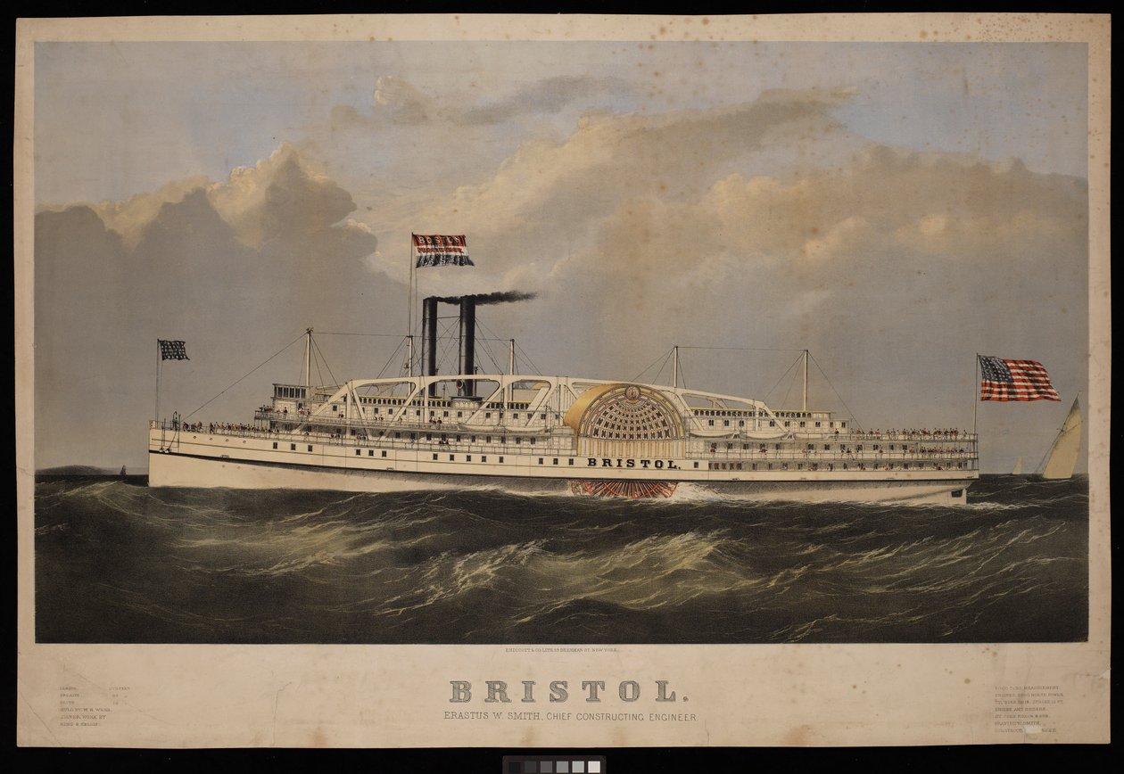 Bristol Eratus W Smith, vezető építőmérnök... (litográfia, színes) alkotó: Endicott Endicott