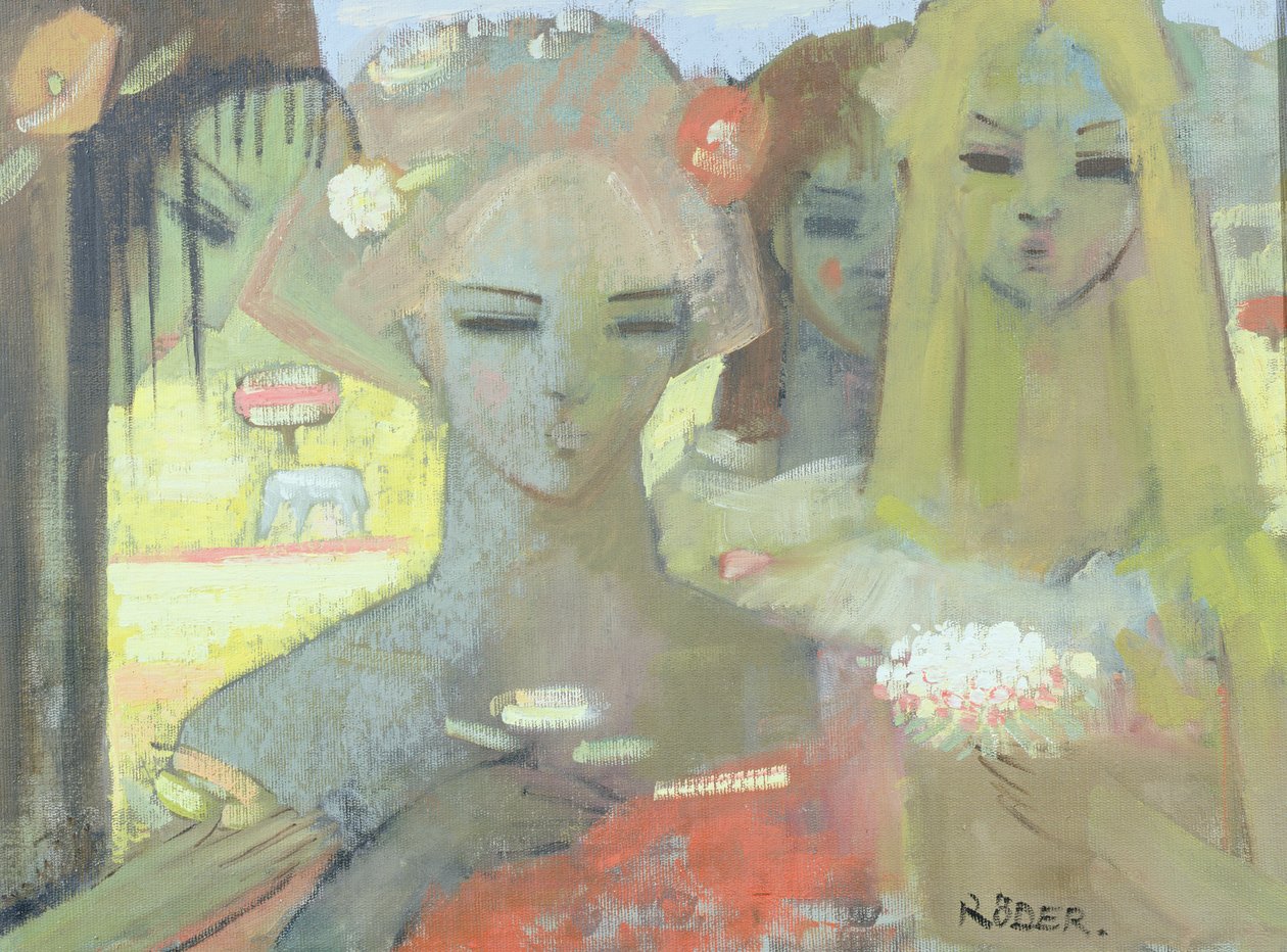A Field of Yellow, 2001 (olaj, vászon tábla) alkotó: Endre Roder