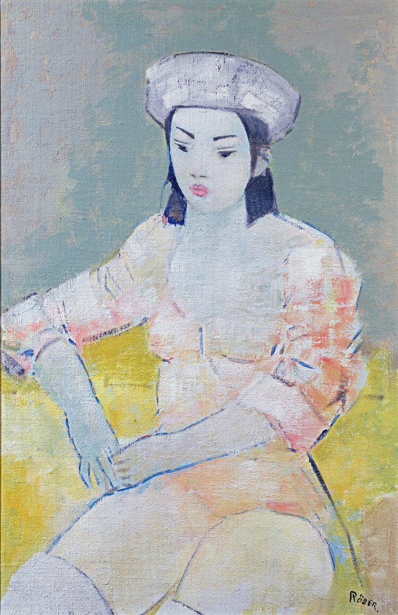Táncos, 2004 (olaj, vászon) alkotó: Endre Roder