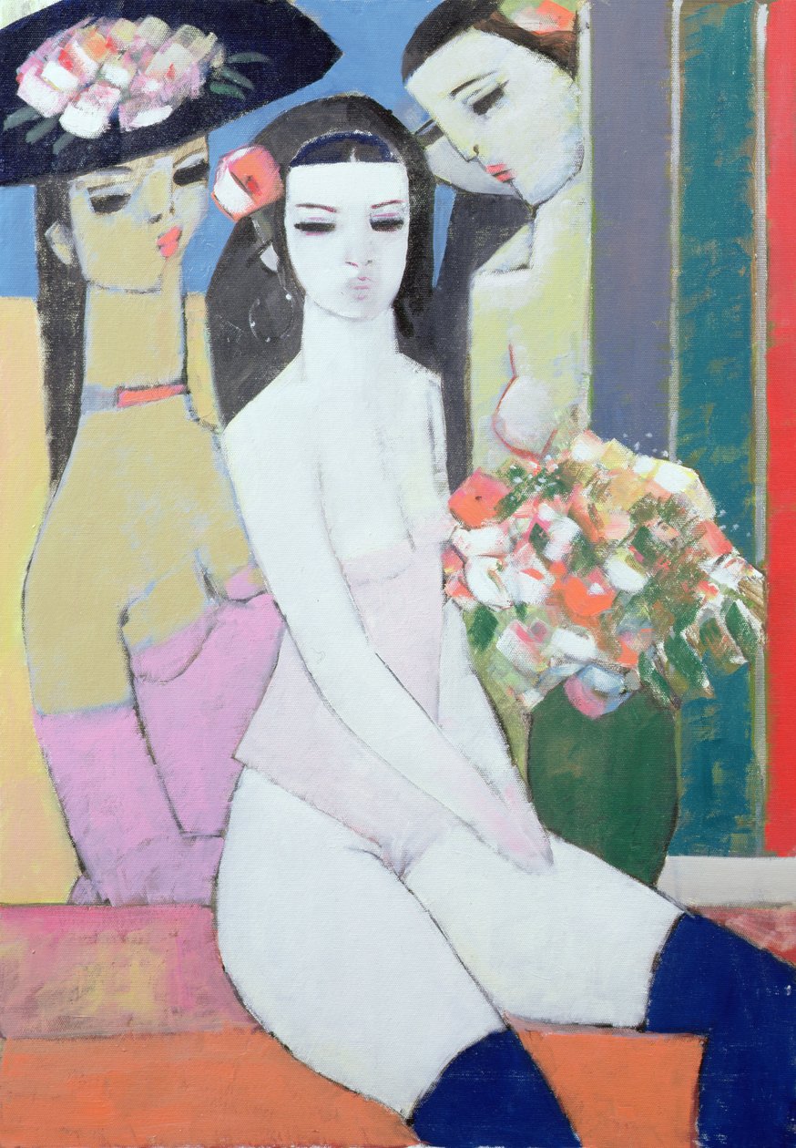 Josephine, 2008 (olaj, vászon tábla) alkotó: Endre Roder